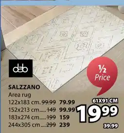 JYSK SALZZANO Area rug 61x91 cm offer