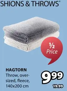 JYSK HAGTORN Throw offer