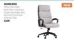 JYSK MARBJERG Office chair offer