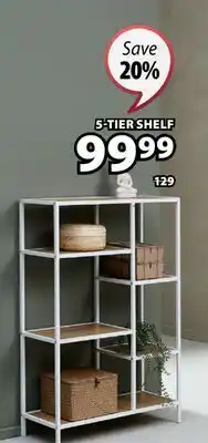 JYSK TRAPPEDAL 5-tier Shelf offer