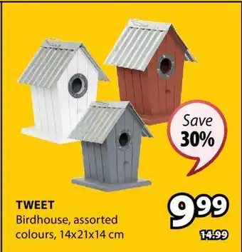 JYSK TWEET Birdhouse offer