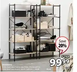 JYSK VANDBORG 5-tier shelf offer