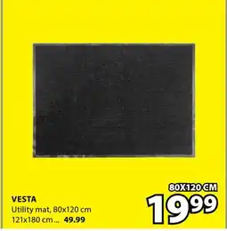 JYSK VESTA Utility mat, 121x180 cm offer