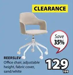 JYSK REERSLEV Office chair offer