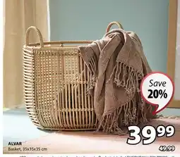 JYSK Alvar Basket offer