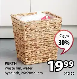 JYSK PERTH Waste bin, water hyacinth offer