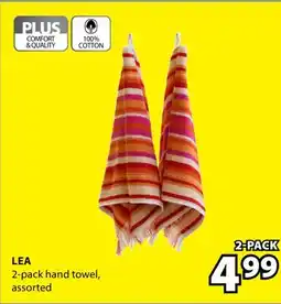 JYSK LEA 2-pack hand towel offer