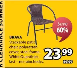 JYSK BRAVA Stackable patio chair offer