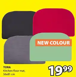 JYSK TORA Kitchen floor mat offer
