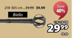 JYSK Biella 218-305 cm offer