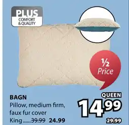 JYSK BAGN Pillow offer