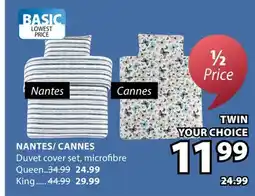 JYSK NANTES/CANNES Duvet cover set Twin offer