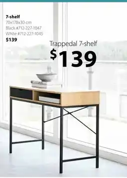 JYSK TRAPPEDAL 7-shelf offer