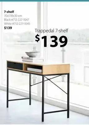 JYSK TRAPPEDAL 7-shelf offer