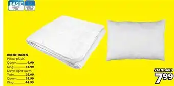 JYSK BREIDTINDEN Pillow plush offer