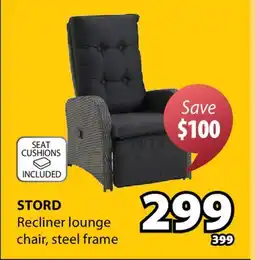 JYSK STORD Recliner lounge chair offer