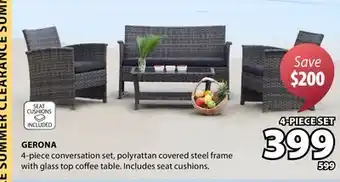 JYSK GERONA 4-piece conversation set offer