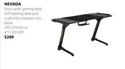 JYSK NEVADA Extra-wide gaming desk offer