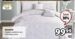 JYSK BAYONNE 5-piece comforter set, microfibre cover offer