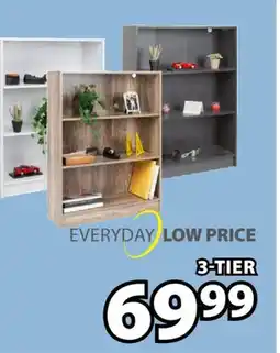 JYSK QUINN Bookcase 3-Tire offer