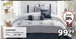 JYSK FLEURINES 6-piece comforter set offer