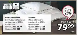 JYSK HOME COMFORT Duvet offer