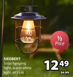 JYSK SIEGBERT Solar hanging light offer