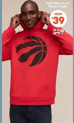 Joe Fresh Adult NBA TorontoRaptors Hoodie offer