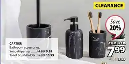 JYSK CARTIER Bathroom accessories offer