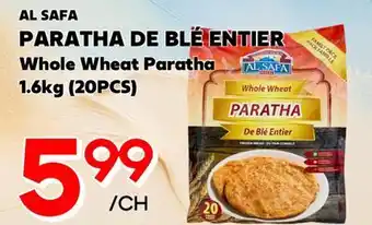 Marche Salaberry AL SAFA PARATHA DE BLÉ ENTIER offer