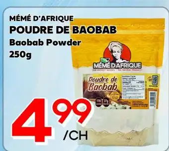 Marche Salaberry MÉMÉ D'AFRIQUE POUDRE DE BAOBAB offer