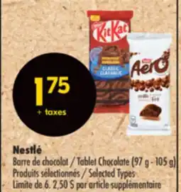 Pharmaprix Nestlé Tablet Chocolate offer