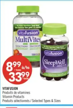 Pharmaprix VITAFUSION Vitamin Products offer
