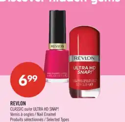 Pharmaprix REVLON CLASSIC or ULTRA HD SNAP! Nail Enamel offer