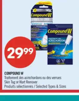 Pharmaprix COMPOUND W Skin Tag or Wart Remover offer