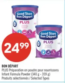 Pharmaprix BON DÉPART Instant Formula Powder (340 g - 359 g) offer