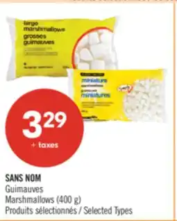 Pharmaprix NO NAME Guimauves Marshmallows (400 g) offer
