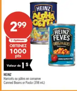 Pharmaprix HEINZ Canned Beans or Pasta offer