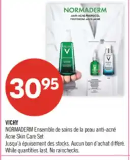 Pharmaprix VICHY NORMADERM Acne Skin Care Set offer