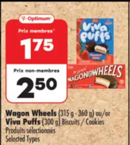 Pharmaprix Wagon Wheels (315 g - 360 g) or Viva Puffs (300 g) Cookies offer