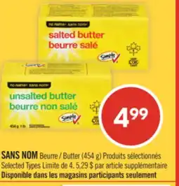 Pharmaprix NO NAME Butter (454 g) offer