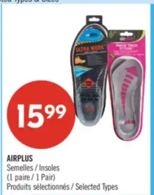 Pharmaprix AIRPLUS Insoles offer