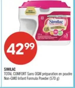 Pharmaprix SIMILAC TOTAL COMFORT Non-GMO Infant Formula Powder (570 g) offer