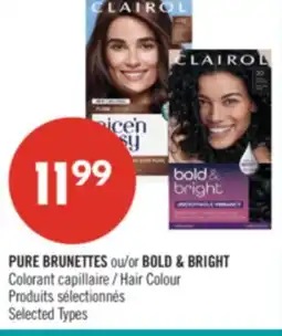 Pharmaprix PURE BRUNETTES or BOLD & BRIGHT Hair Colour offer