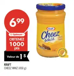 Pharmaprix KRAFT CHEEZ WHIZ offer
