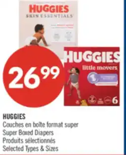 Pharmaprix HUGGIES Super Boxed Diapers offer