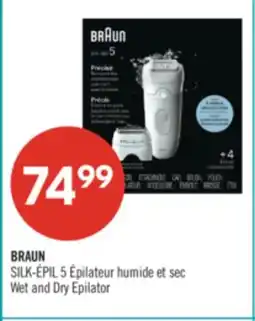 Pharmaprix BRAUN SILK-ÉPIL 5 Wet and Dry Epilator offer