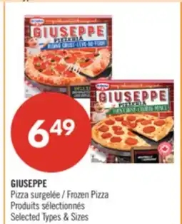Pharmaprix GIUSEPPE Frozen Pizza offer
