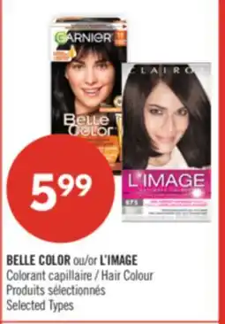 Pharmaprix BELLE COLOR or L'IMAGE Colorant Hair Colour offer