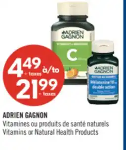 Pharmaprix ADRIEN GAGNON Vitamins or Natural Health Products offer